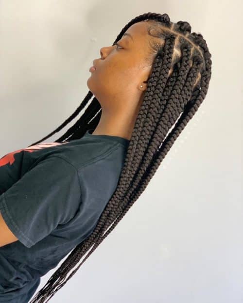 40 Long Box Braids Braiders Say Are Trending Right Now