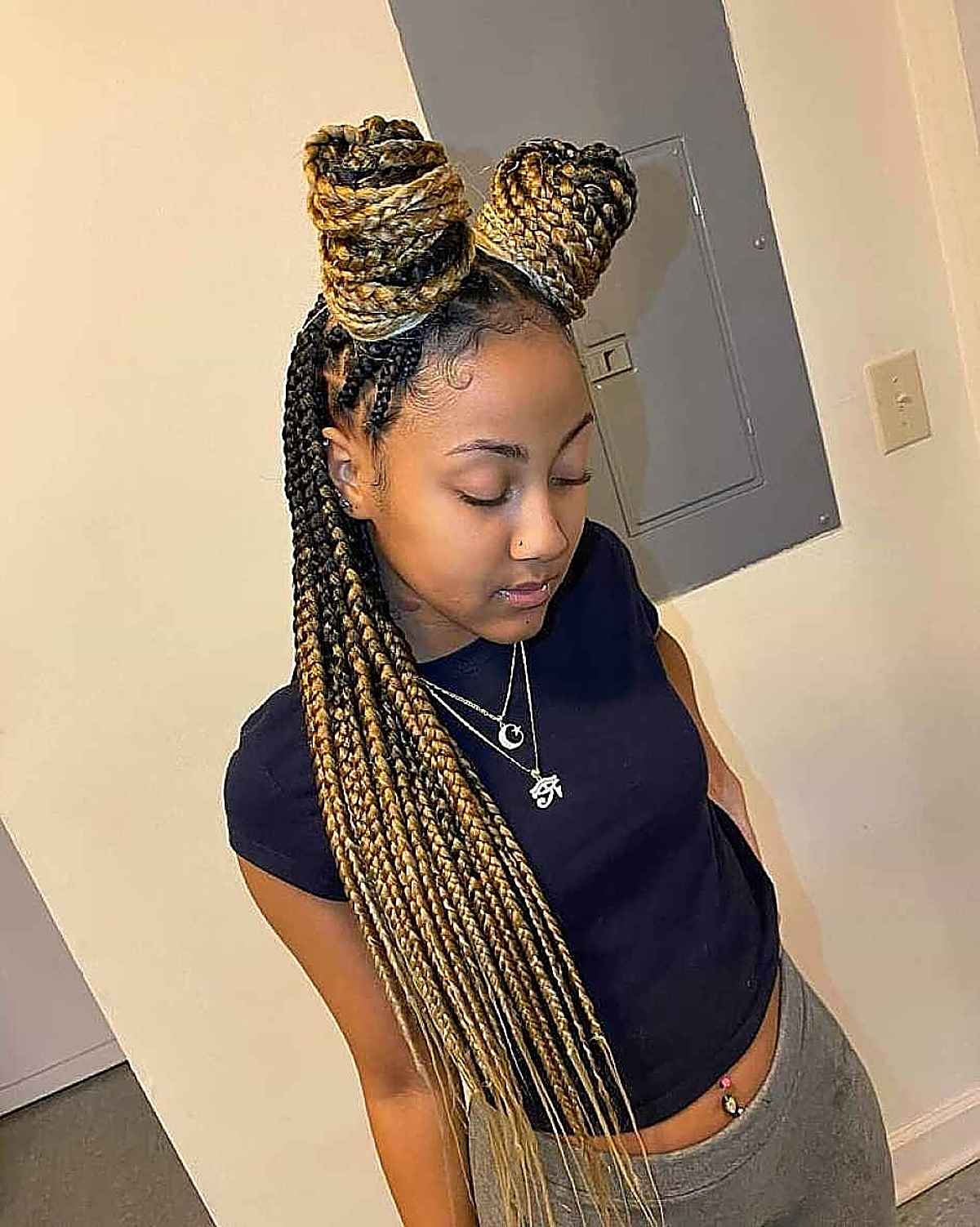 24 Hottest Blonde Box Braids for 2025