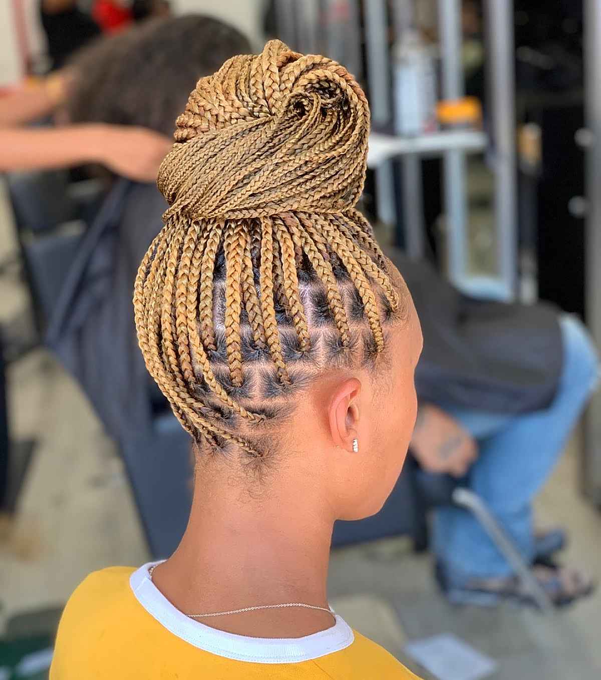 24 Hottest Blonde Box Braids for 2025