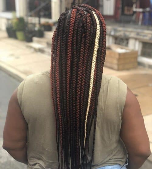 24 Hottest Blonde Box Braids for 2025