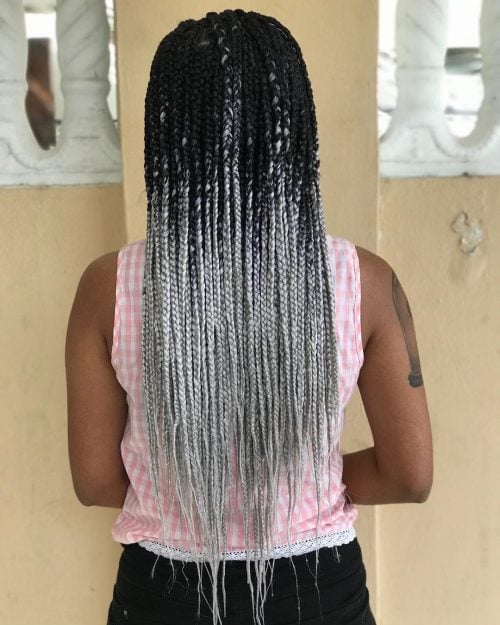 24 Hottest Blonde Box Braids for 2025