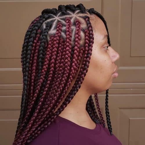 24 Poppin’ Medium Box Braid You Have to See
