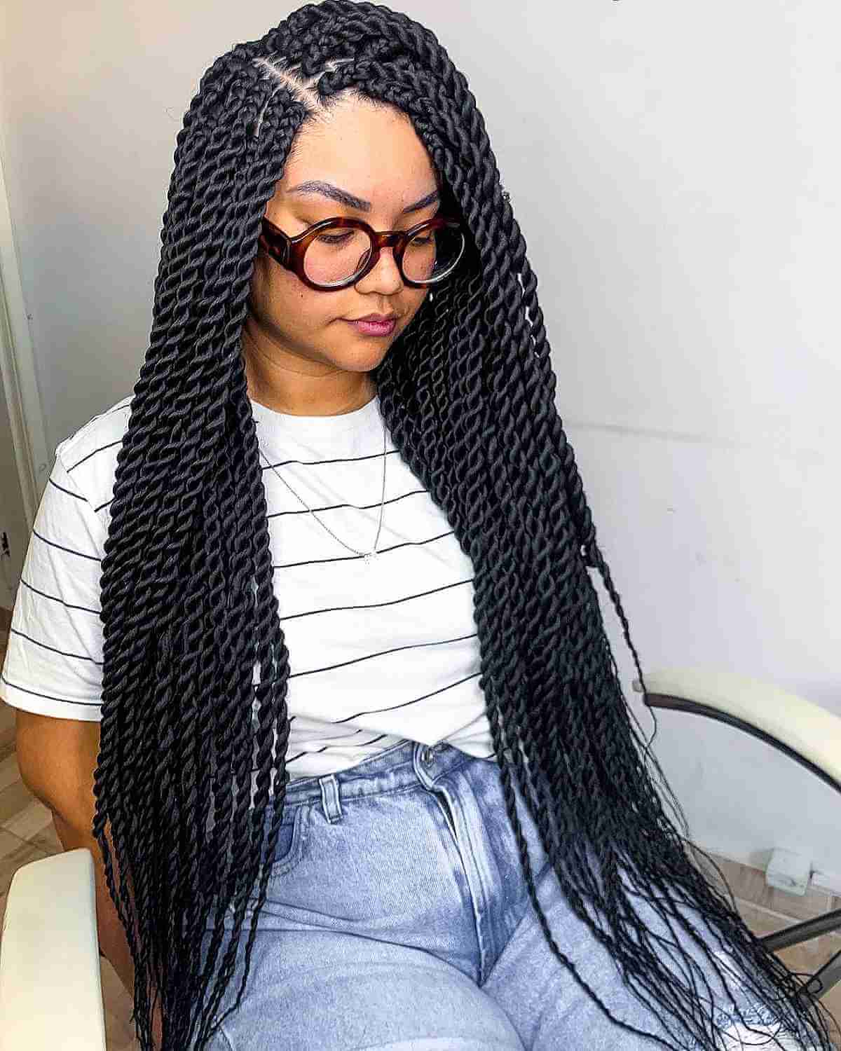 The 52 Hottest Twist Braid Styles Trending in 2025