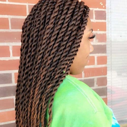 The 52 Hottest Twist Braid Styles Trending in 2025