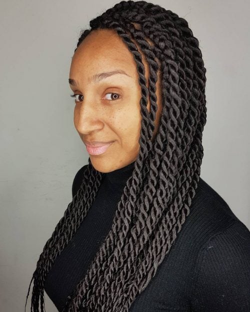 The 52 Hottest Twist Braid Styles Trending in 2025