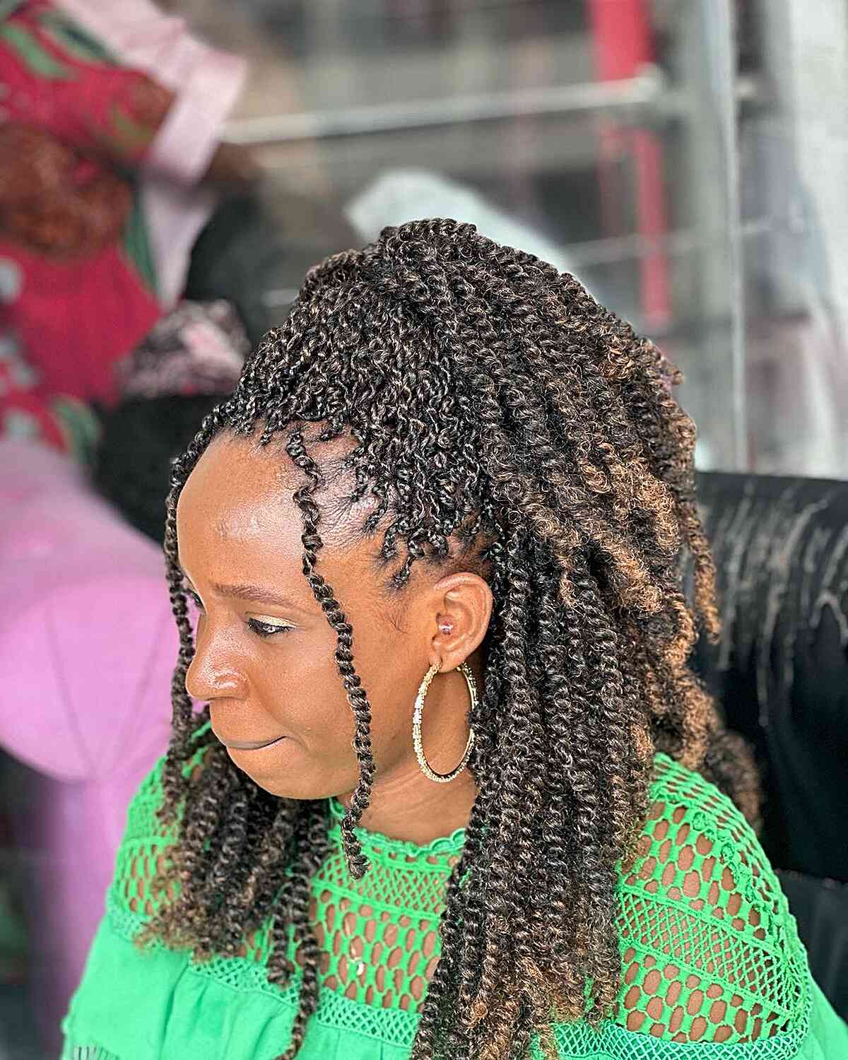 32 On-Point Micro Braids Black Women Are Getting in 2025