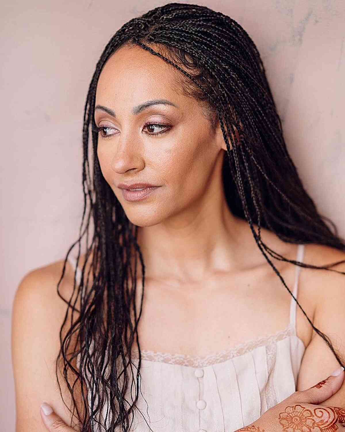 32 On-Point Micro Braids Black Women Are Getting in 2025