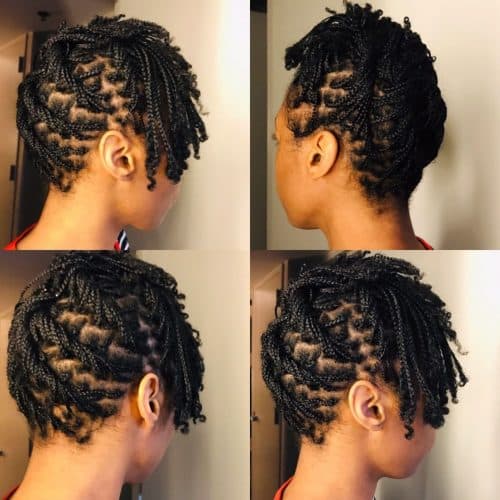 32 On-Point Micro Braids Black Women Are Getting in 2025