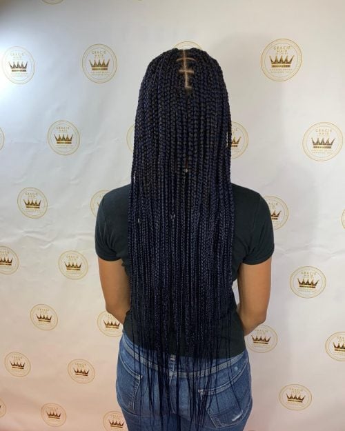 32 On-Point Micro Braids Black Women Are Getting in 2025