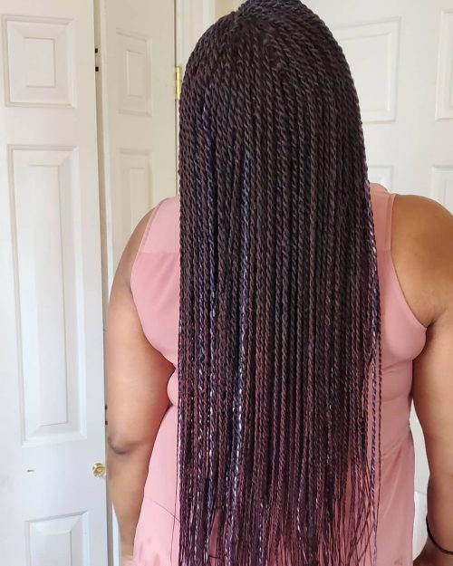 32 On-Point Micro Braids Black Women Are Getting in 2025