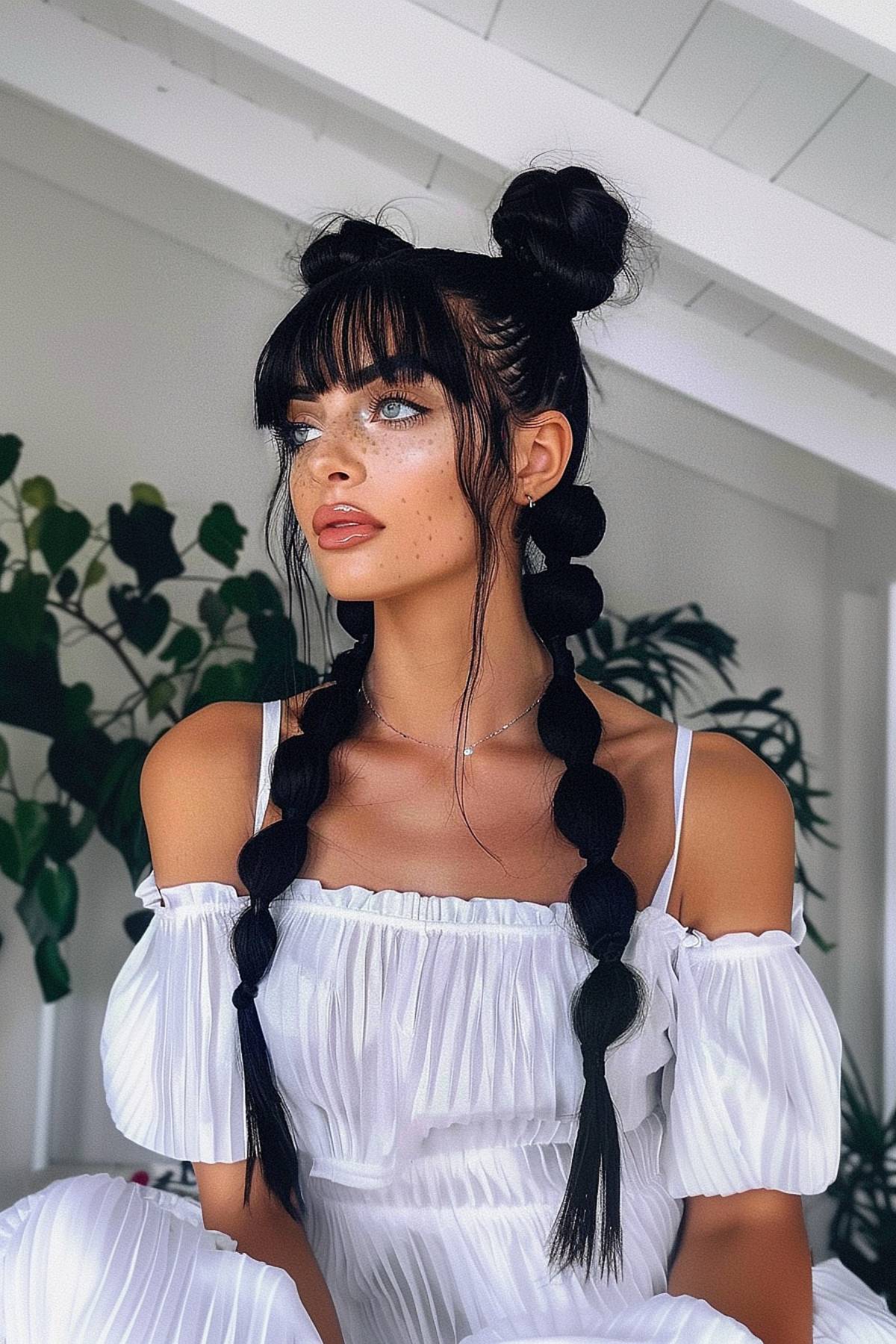25 Fun Ways to Get “Bubble” Braids in 2025
