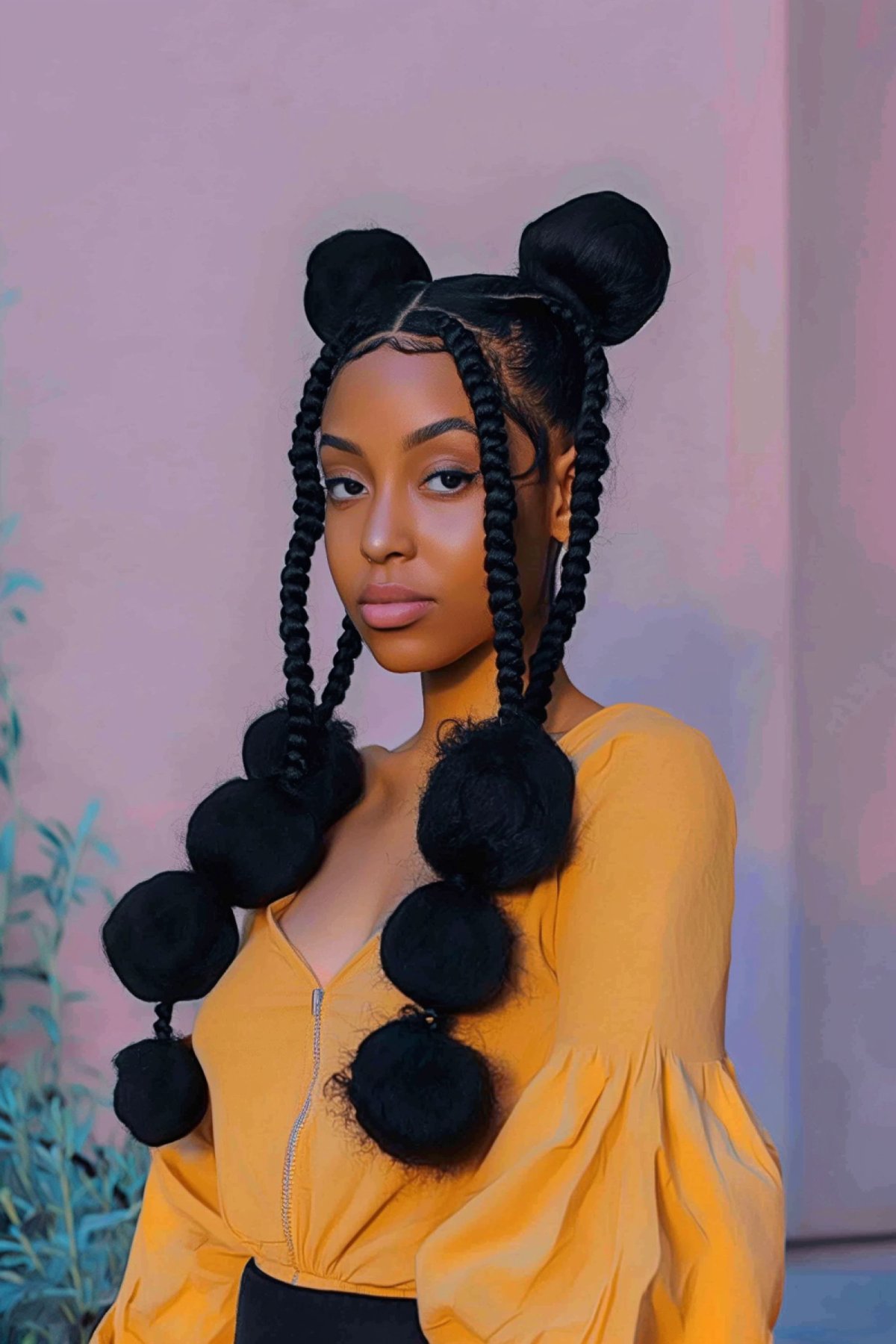 25 Fun Ways to Get “Bubble” Braids in 2025