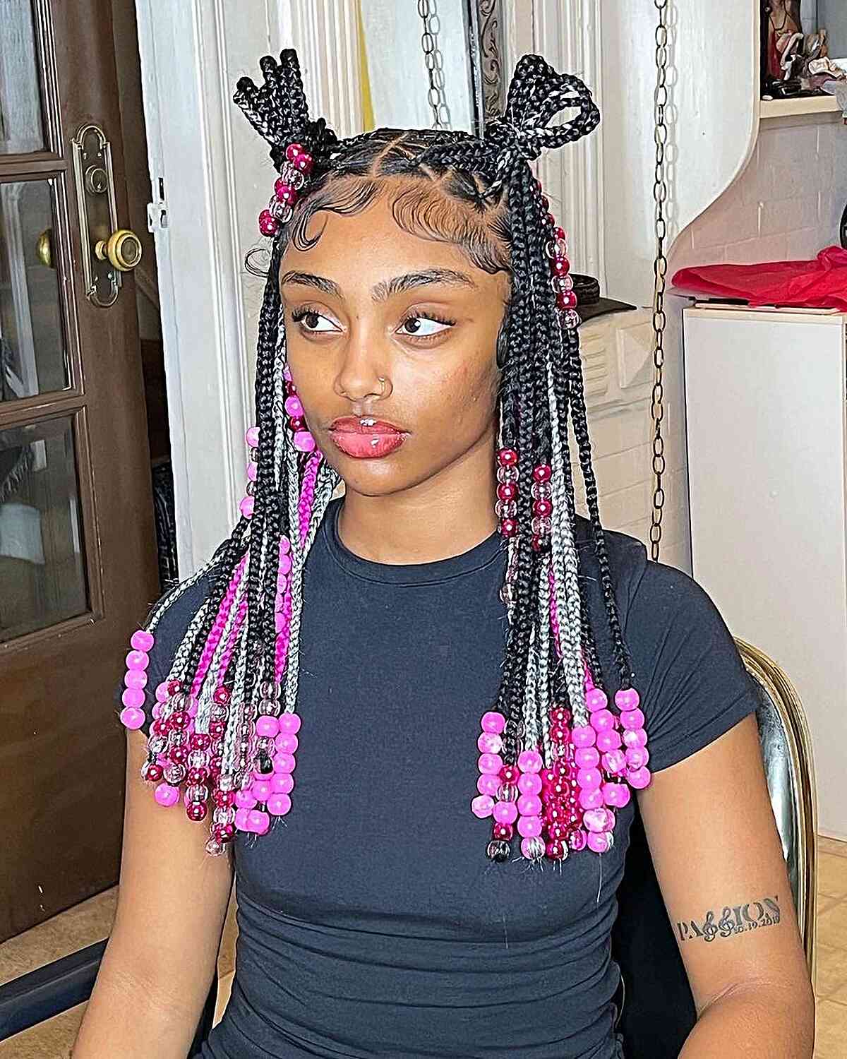 Knotless Braids with Beads: 35 Coolest Ideas for 2025