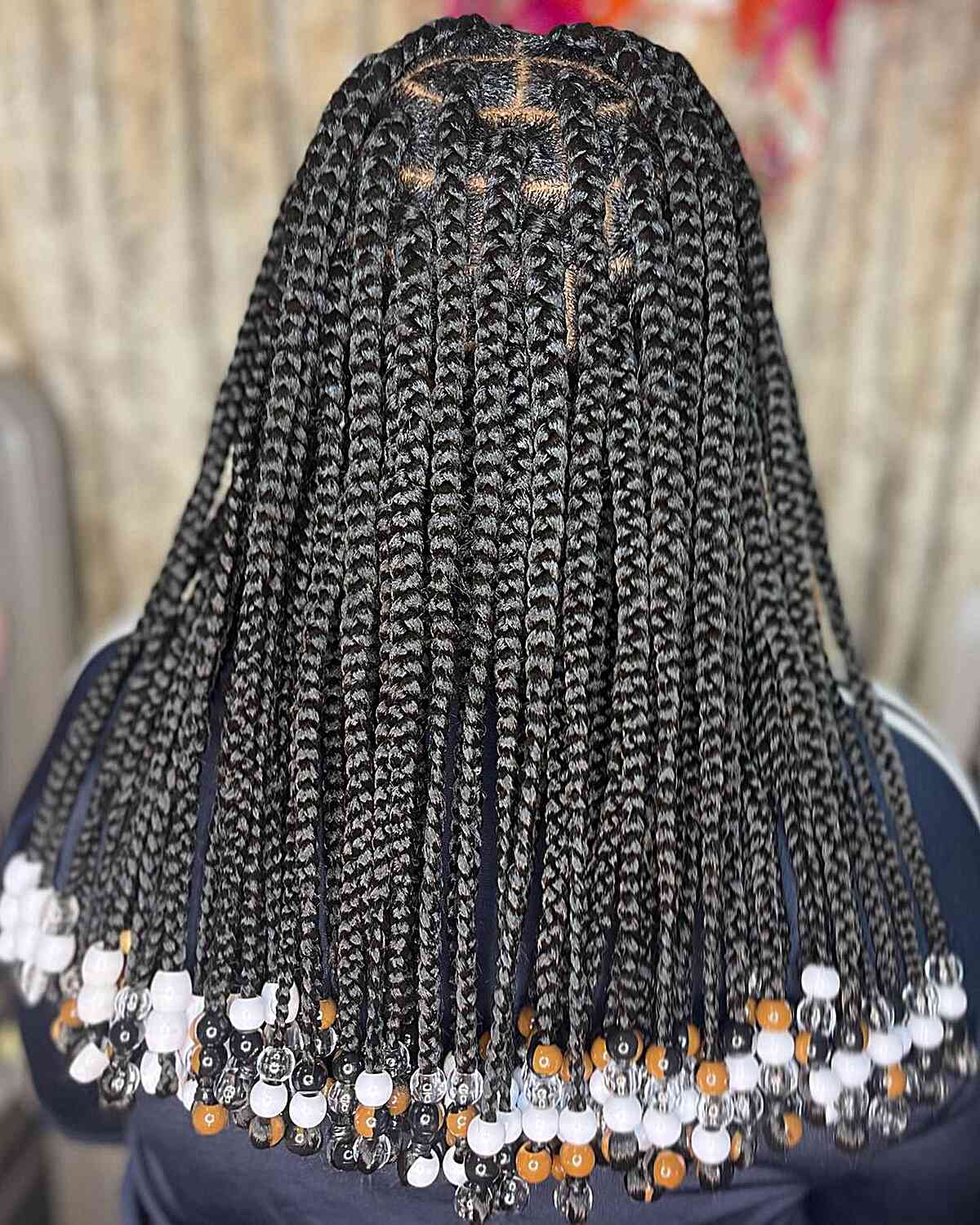 Knotless Braids with Beads: 35 Coolest Ideas for 2025