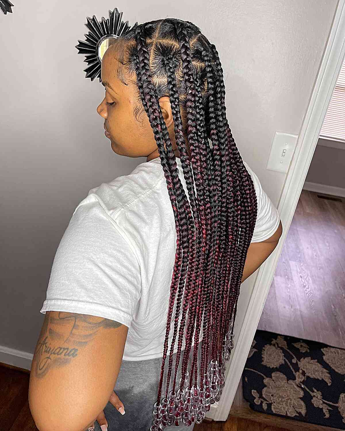 Knotless Braids with Beads: 35 Coolest Ideas for 2025