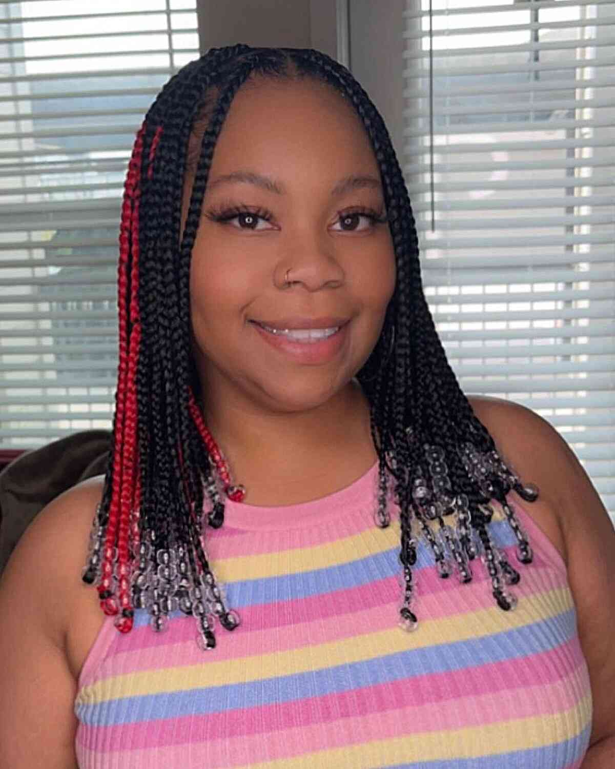 Knotless Braids with Beads: 35 Coolest Ideas for 2025