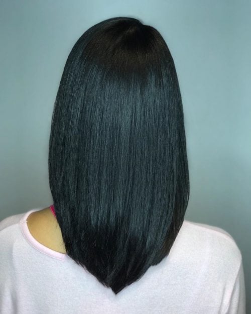 40 V-Cut on Long Hair Ideas for That Trendy V Shape Look