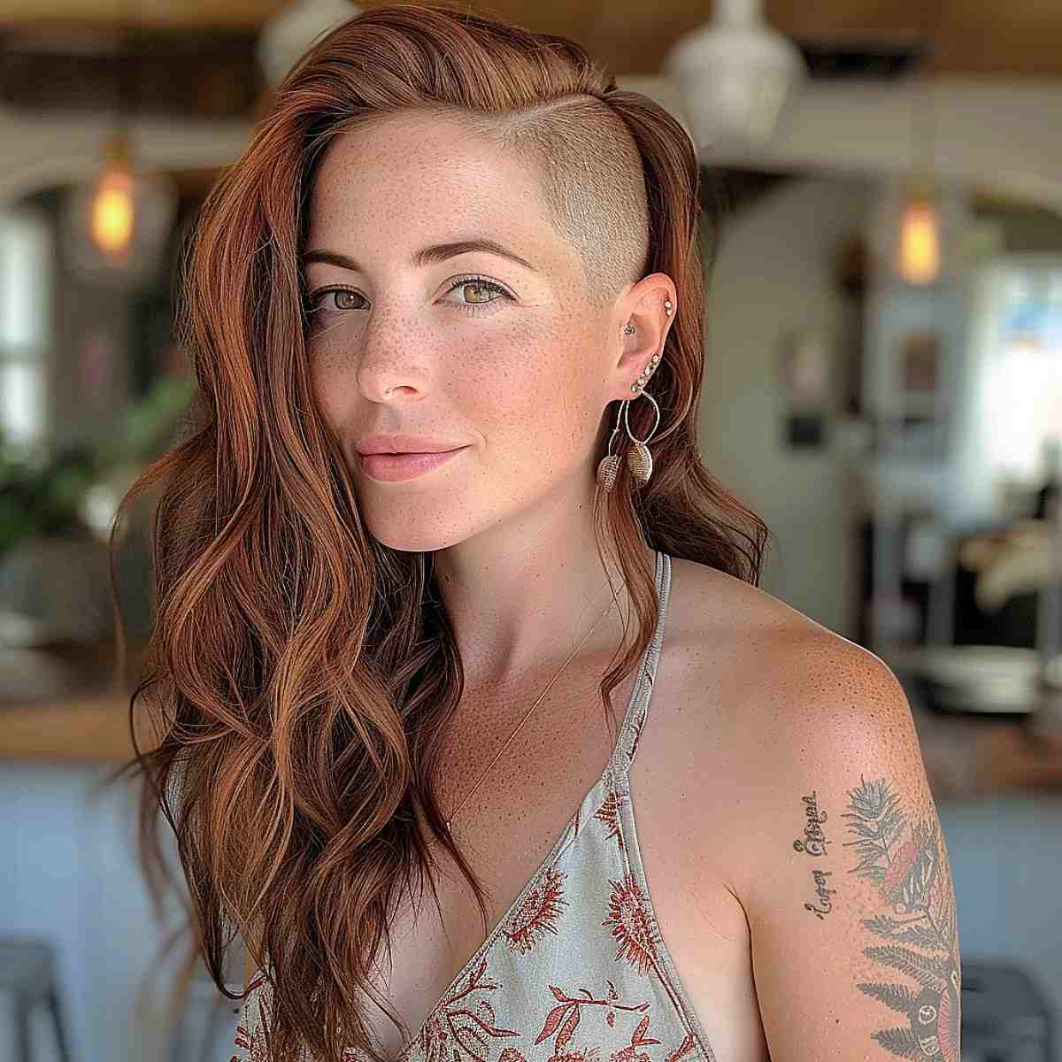 15 Edgy Long Hair with Shaved Sides & Back Undercuts for Women