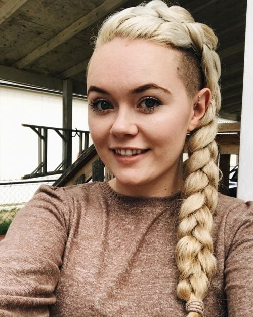 15 Edgy Long Hair with Shaved Sides & Back Undercuts for Women