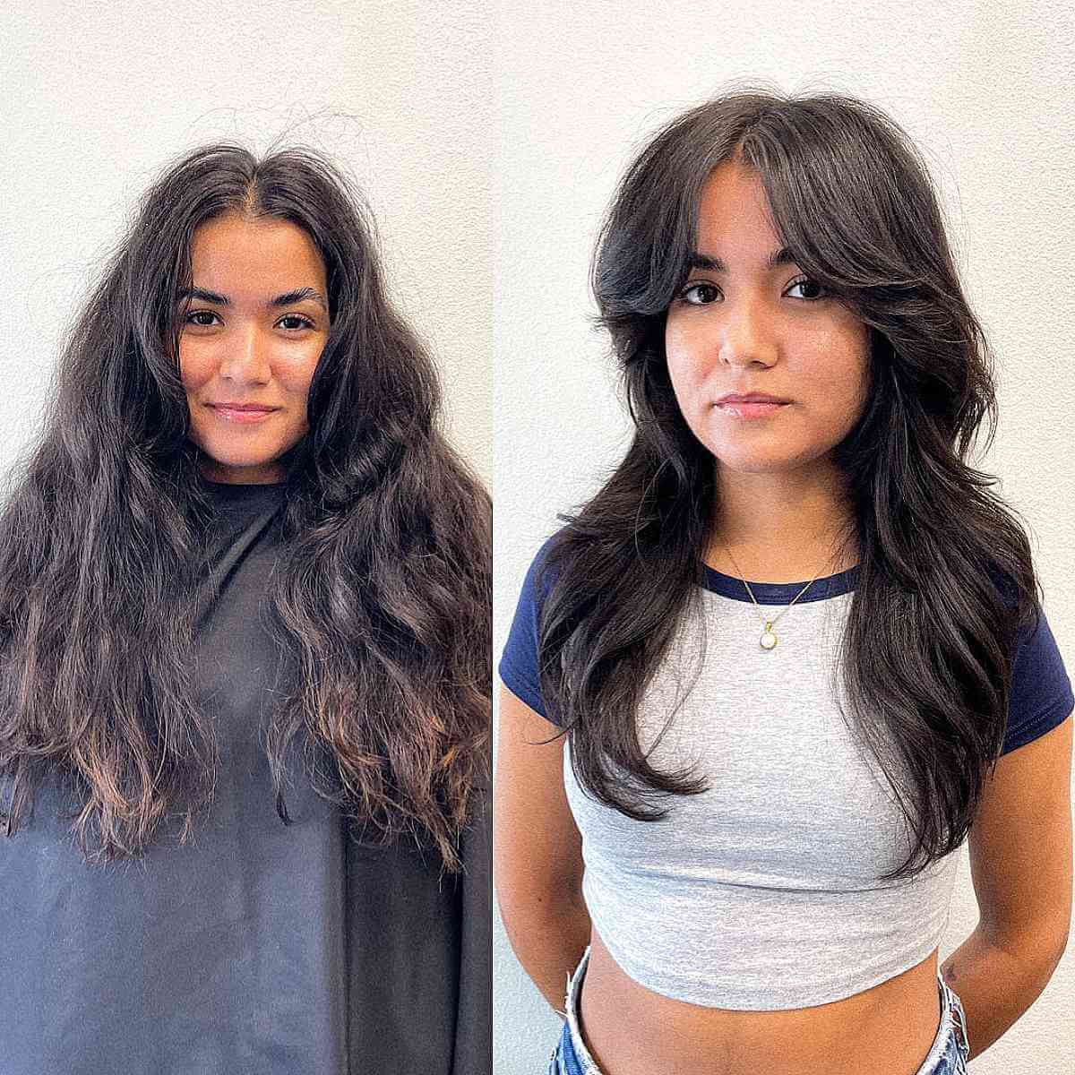 The Long Wolf Cut: 15 Coolest Ways to Get It With Long Hair