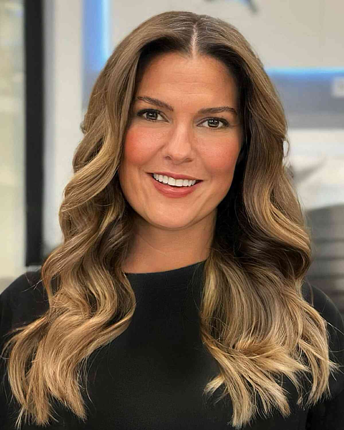 29 Most Flattering Long Hairstyles for Women Over 40