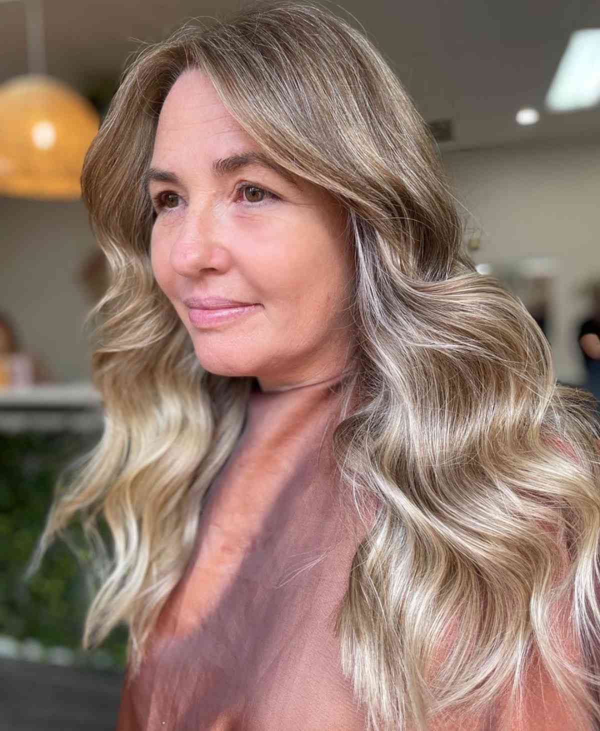29 Most Flattering Long Hairstyles for Women Over 40
