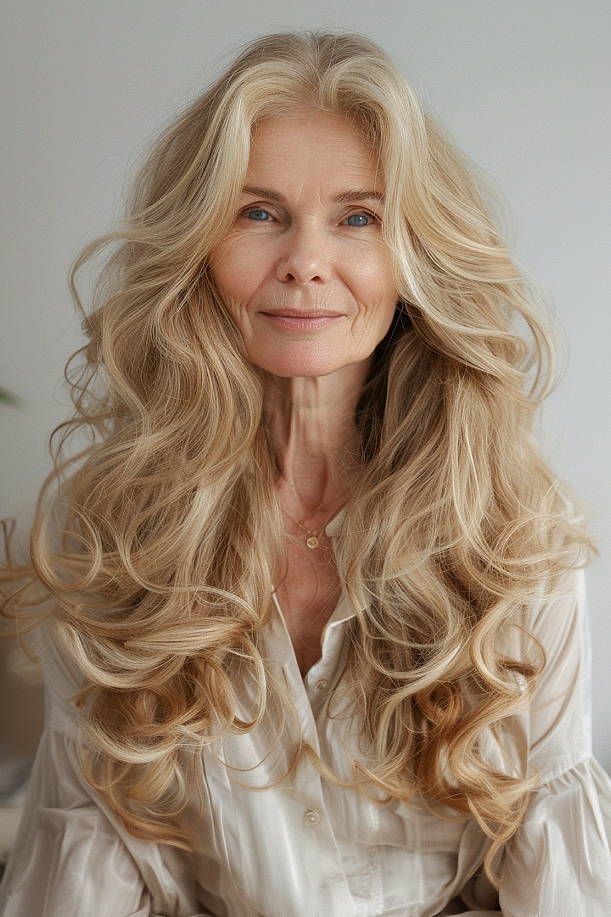 33 Most Flattering Long Hairstyles for Women Over 60