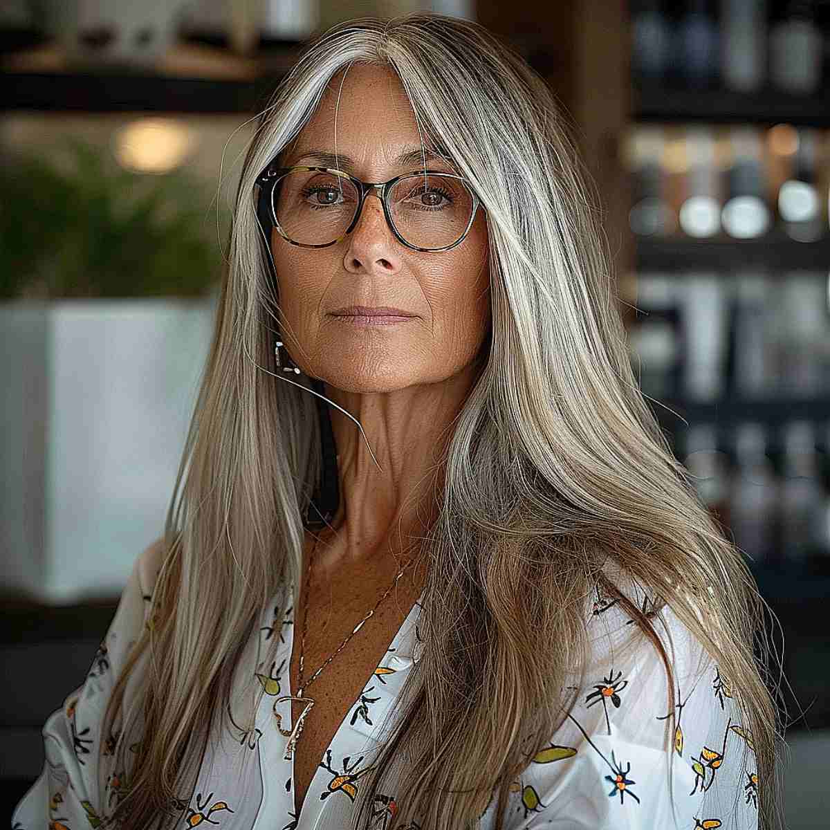 33 Most Flattering Long Hairstyles for Women Over 60