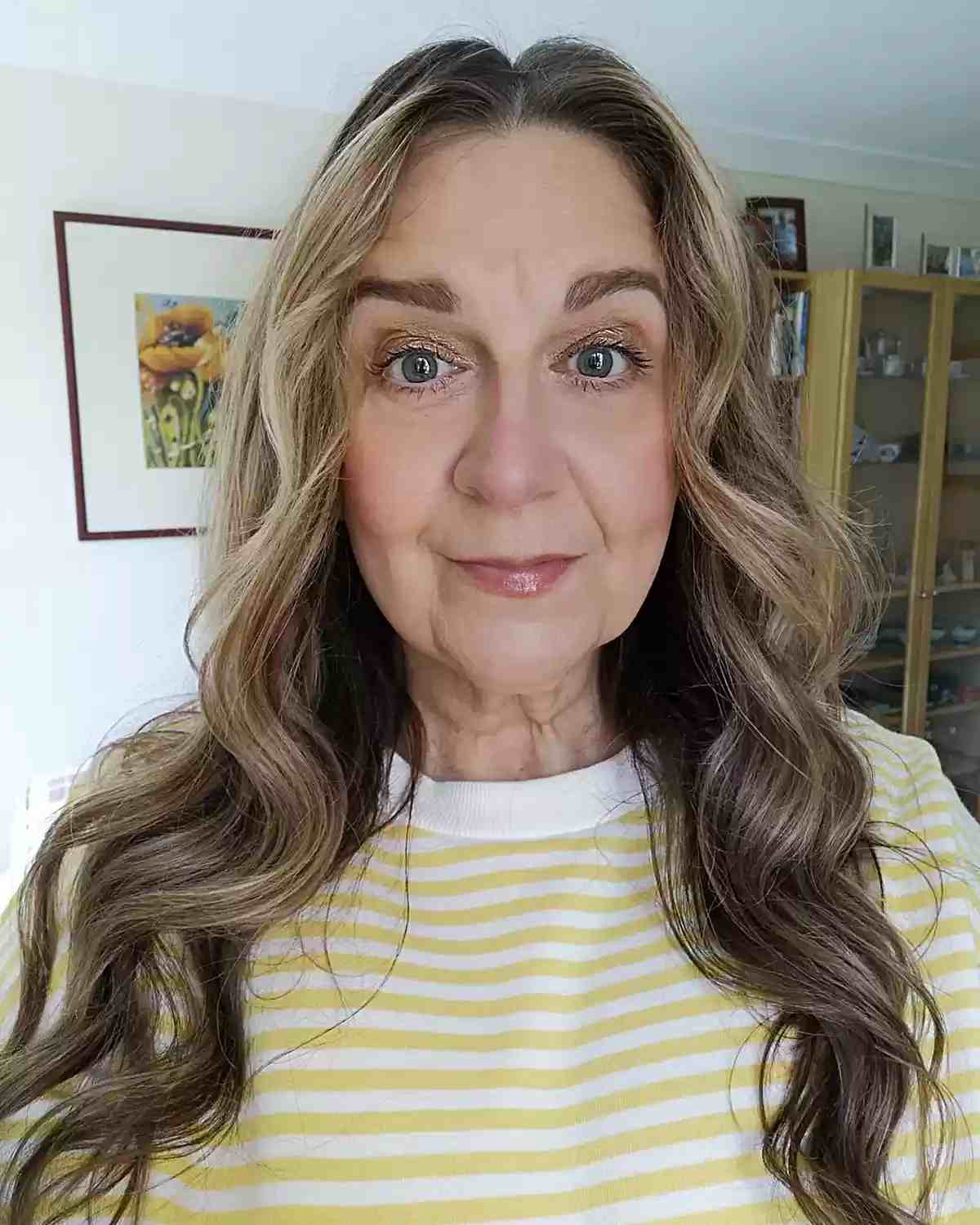 33 Most Flattering Long Hairstyles for Women Over 60