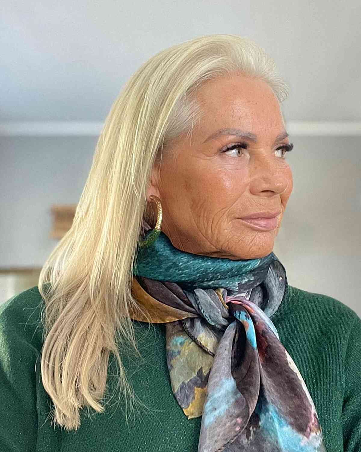 33 Most Flattering Long Hairstyles for Women Over 60