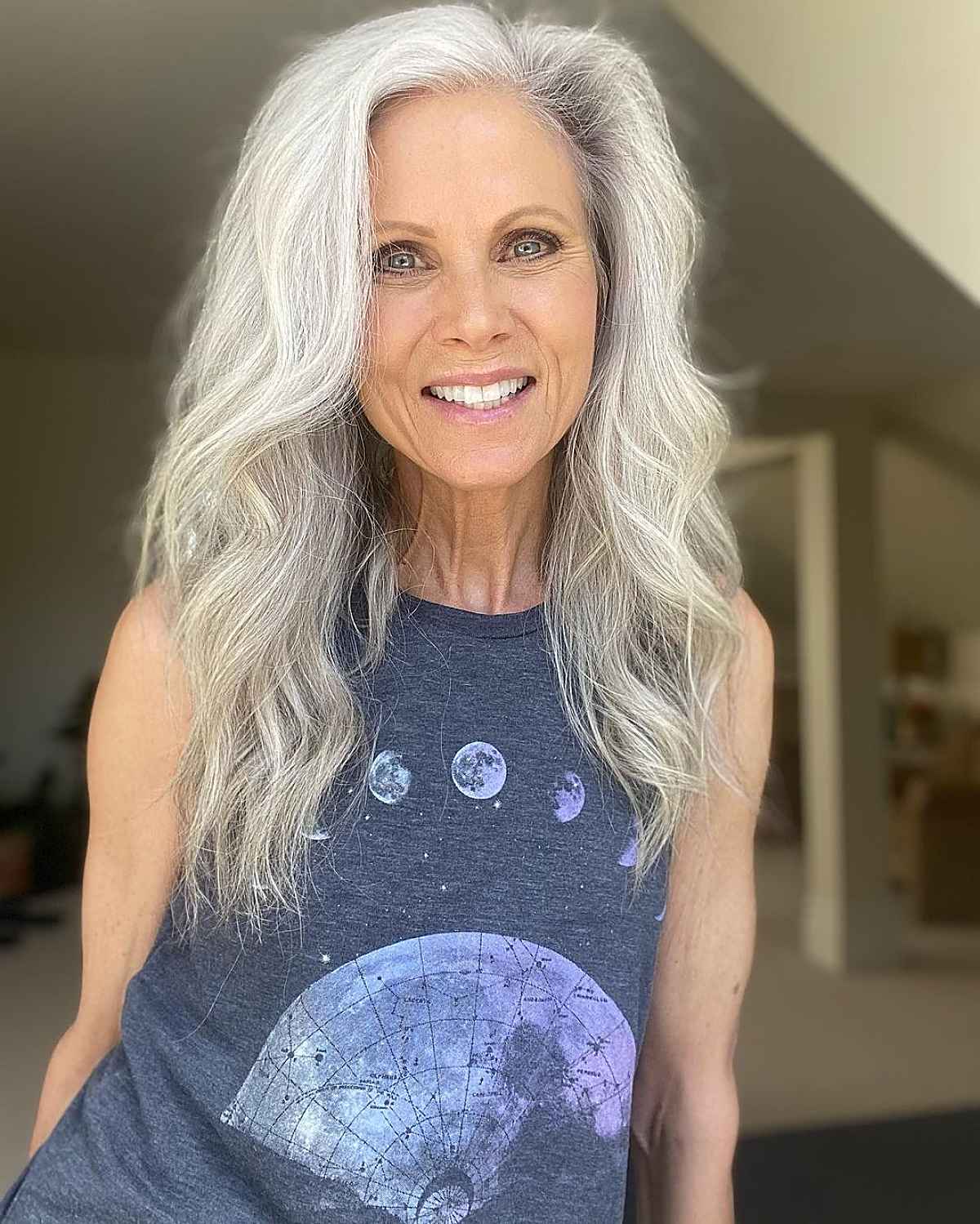 33 Most Flattering Long Hairstyles for Women Over 60