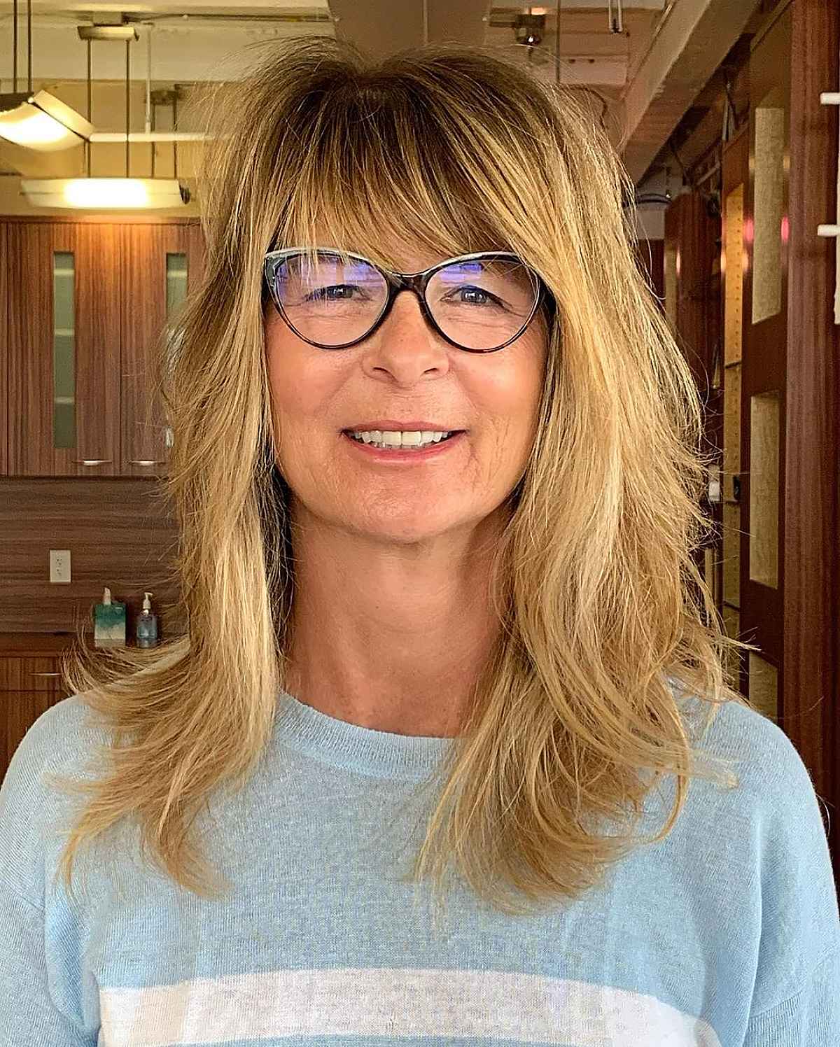 33 Most Flattering Long Hairstyles for Women Over 60