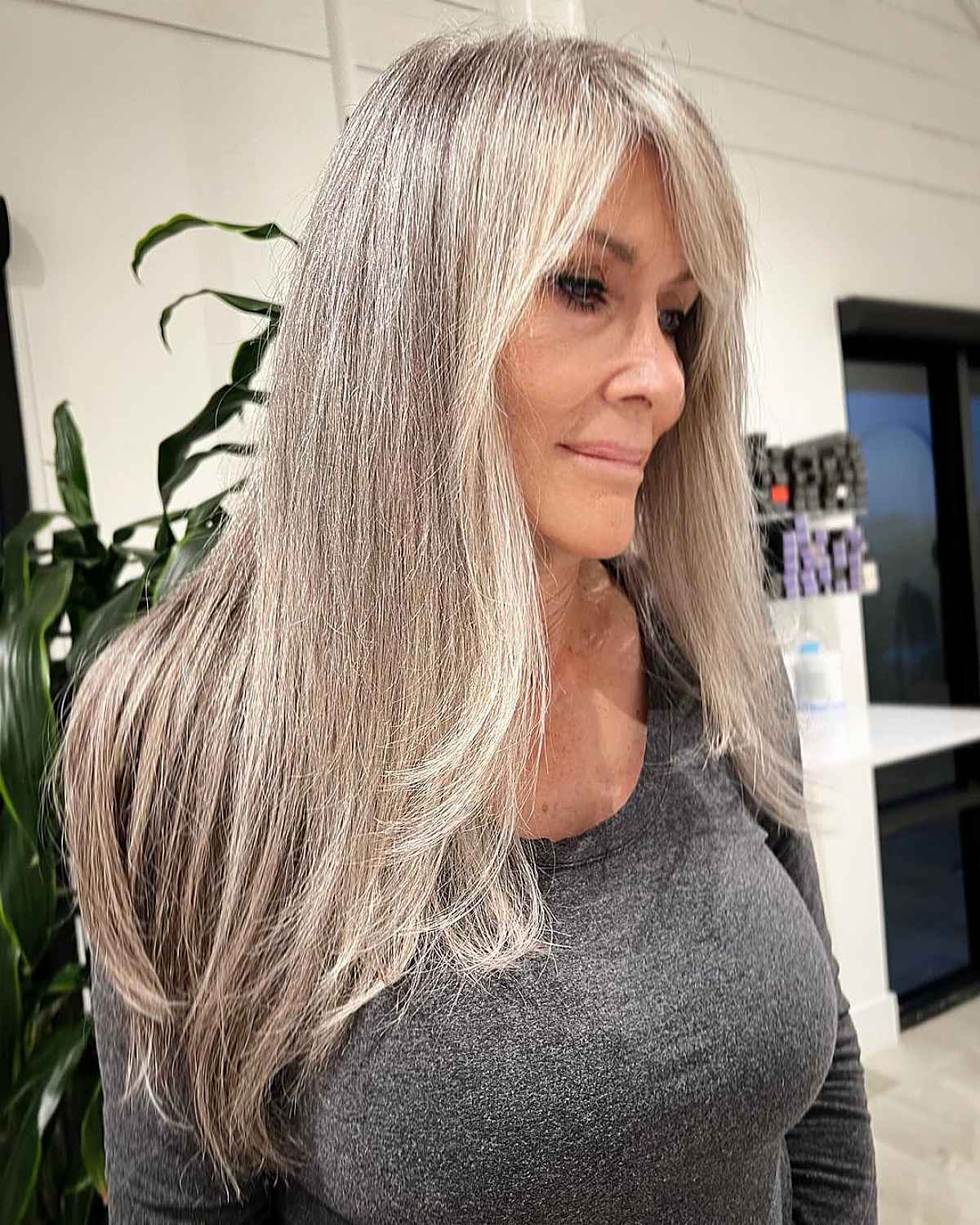 33 Most Flattering Long Hairstyles for Women Over 60