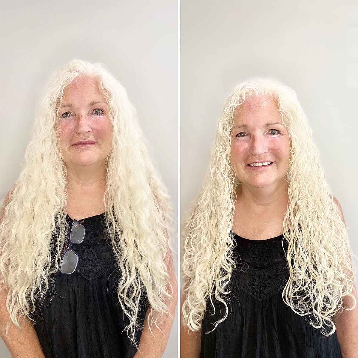33 Most Flattering Long Hairstyles for Women Over 60