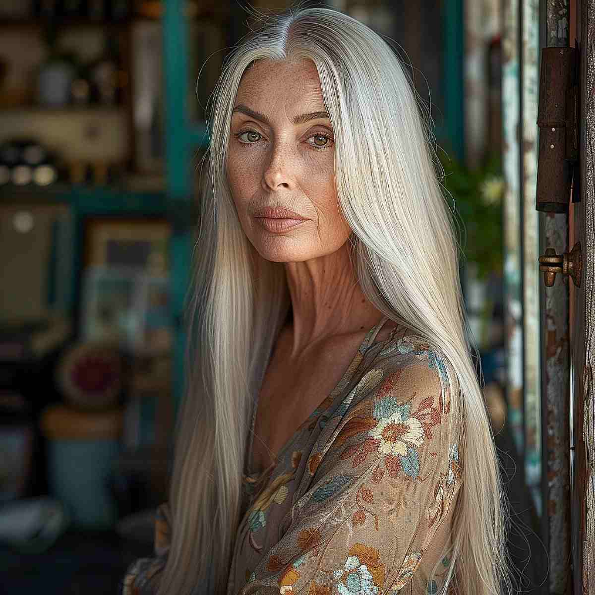 19 Trendy & Easy Long Hairstyles for Women Over 50