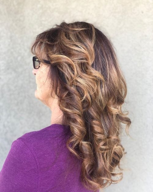19 Trendy & Easy Long Hairstyles for Women Over 50