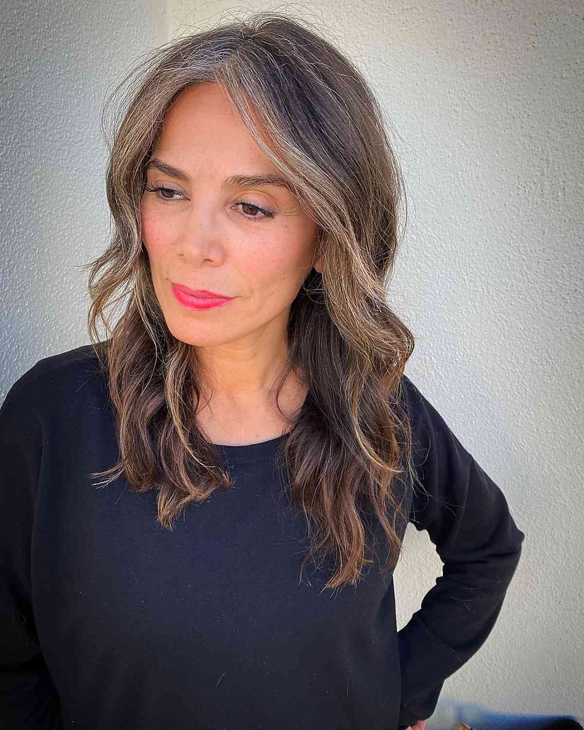 19 Trendy & Easy Long Hairstyles for Women Over 50
