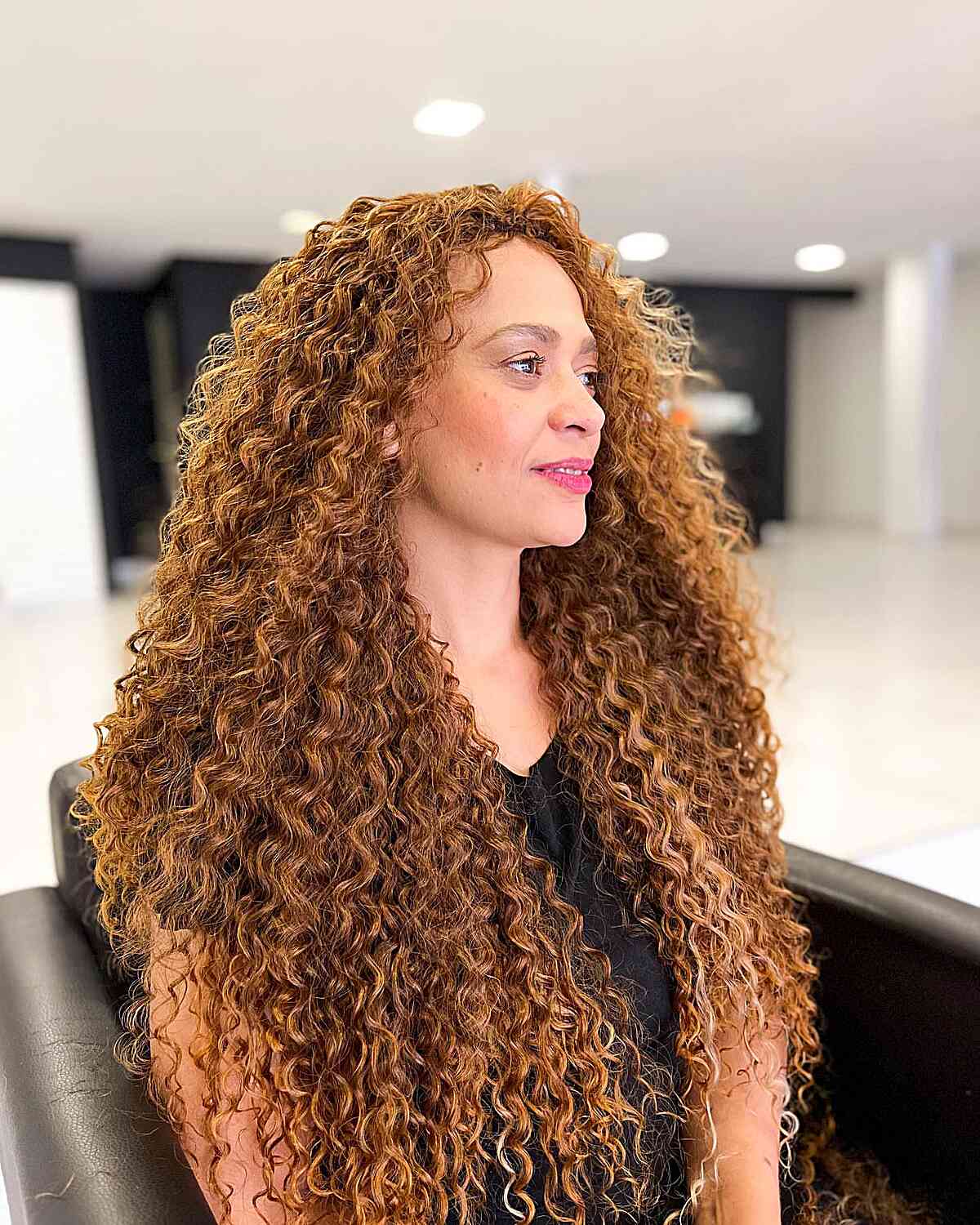 61 Curly Hairstyles for Long Hair to Look Naturally Amazing