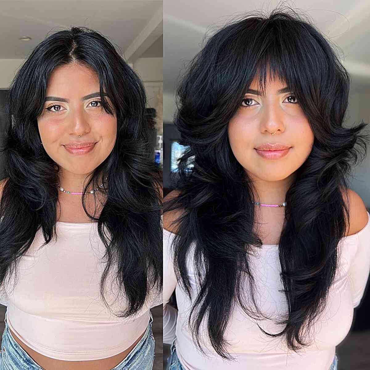 32 Hair-Taming Long Shaggy Hairstyles for Women with Thick Hair