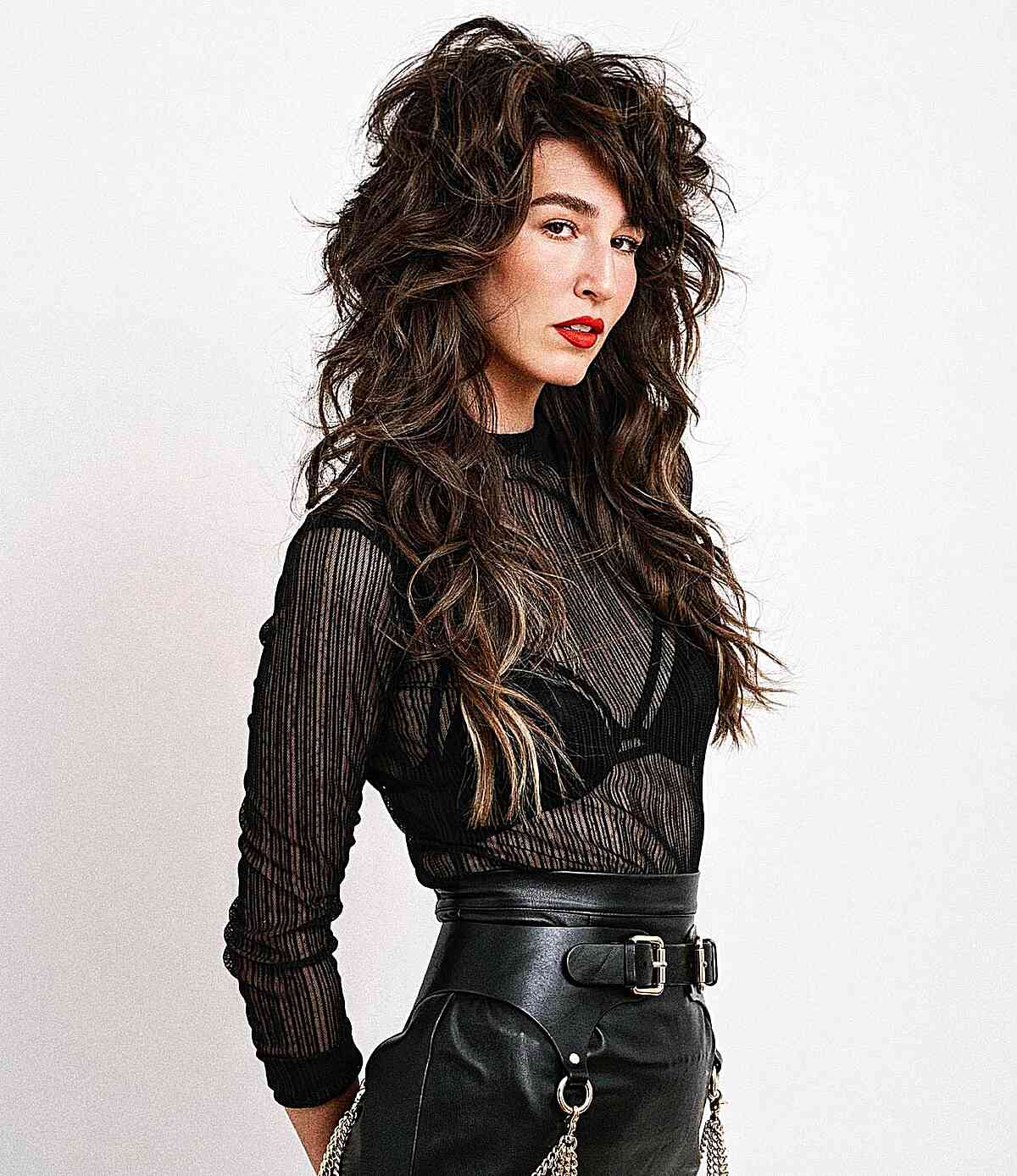 32 Hair-Taming Long Shaggy Hairstyles for Women with Thick Hair
