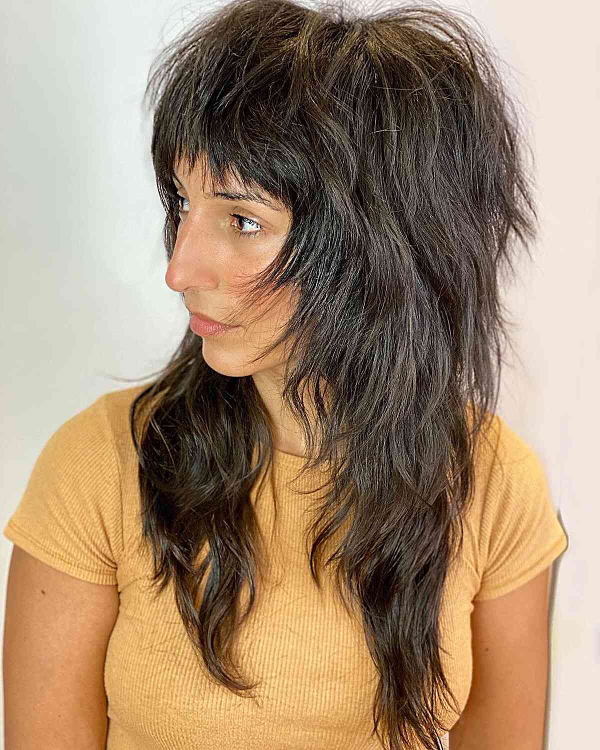 32 Hair-Taming Long Shaggy Hairstyles for Women with Thick Hair