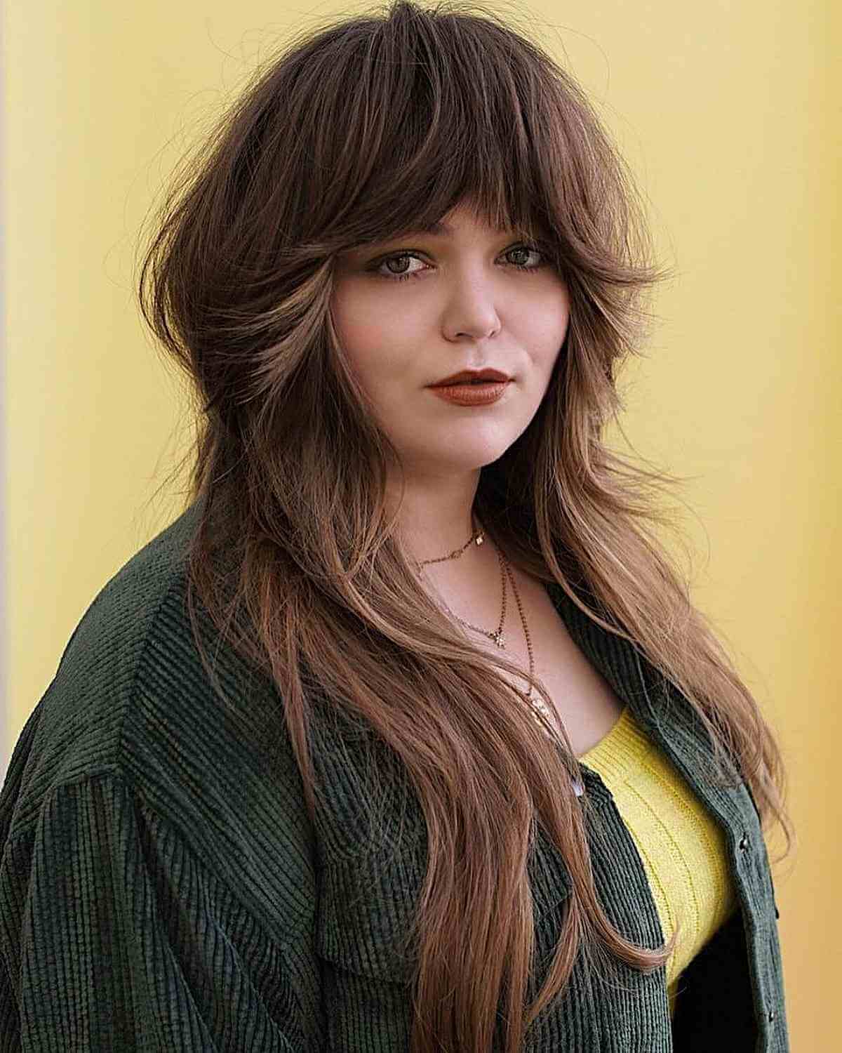 32 Hair-Taming Long Shaggy Hairstyles for Women with Thick Hair
