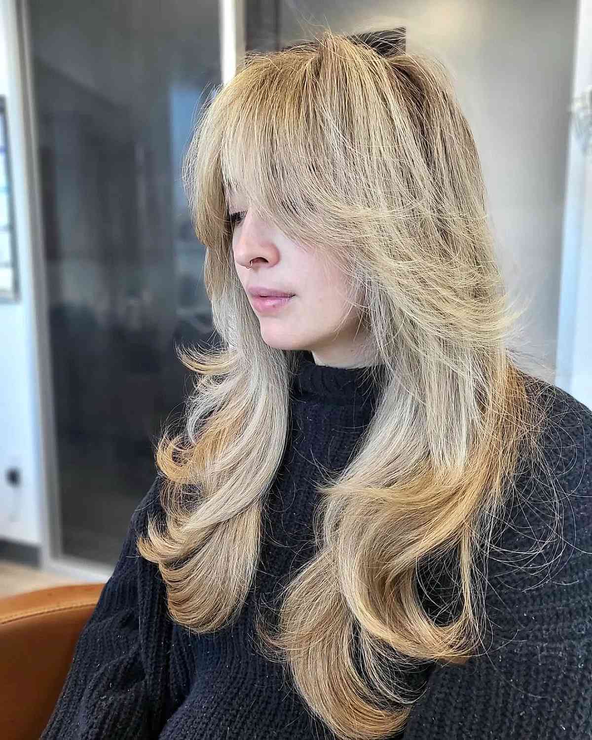 32 Hair-Taming Long Shaggy Hairstyles for Women with Thick Hair
