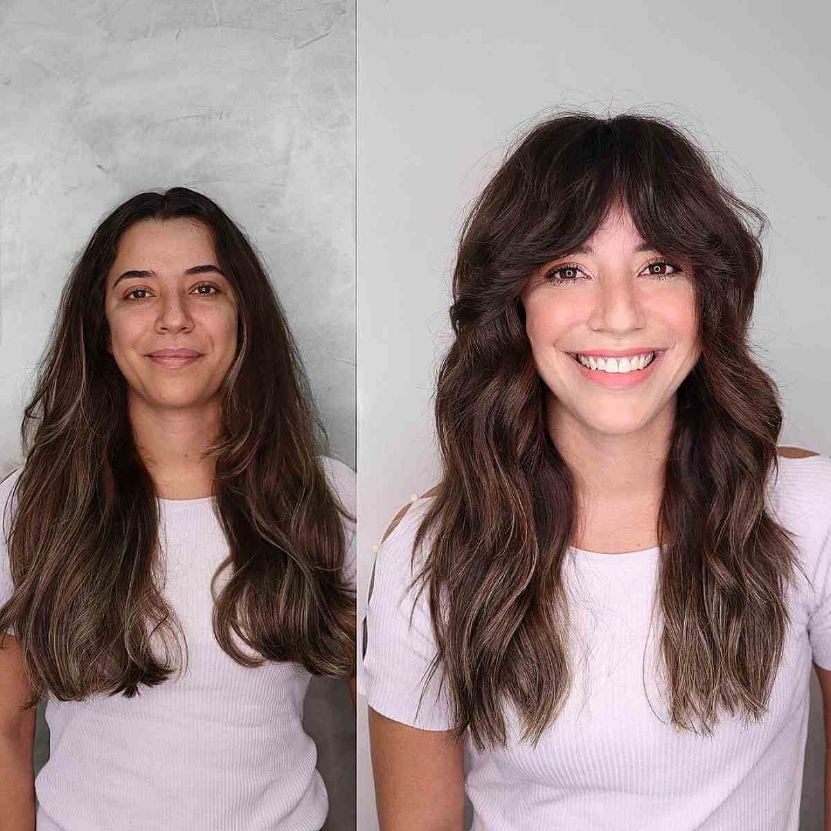 32 Hair-Taming Long Shaggy Hairstyles for Women with Thick Hair