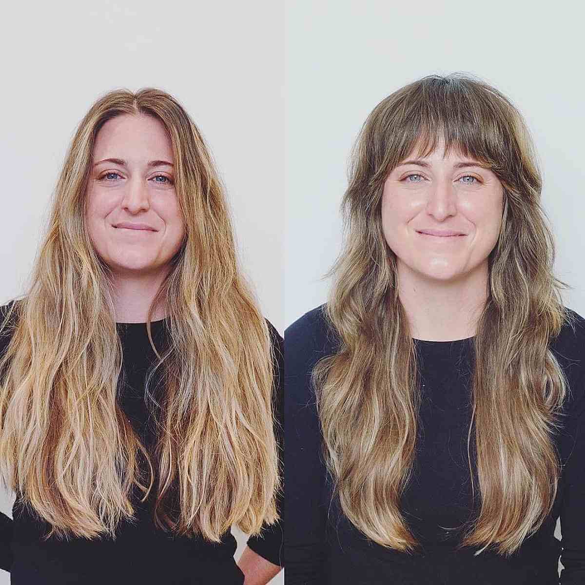 32 Hair-Taming Long Shaggy Hairstyles for Women with Thick Hair
