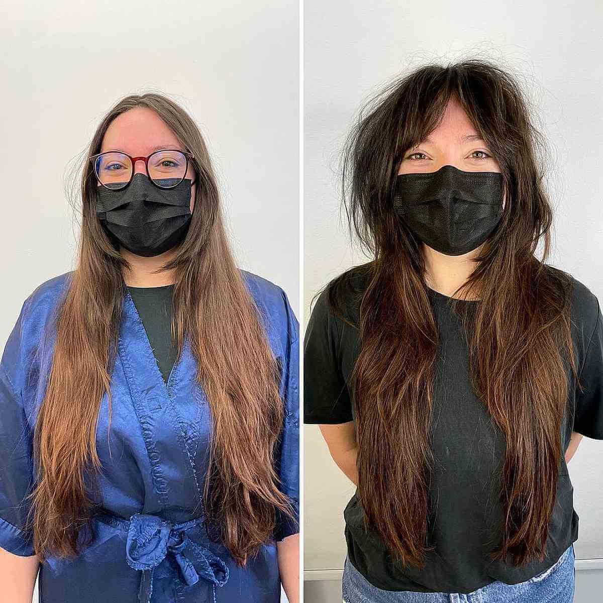 32 Hair-Taming Long Shaggy Hairstyles for Women with Thick Hair