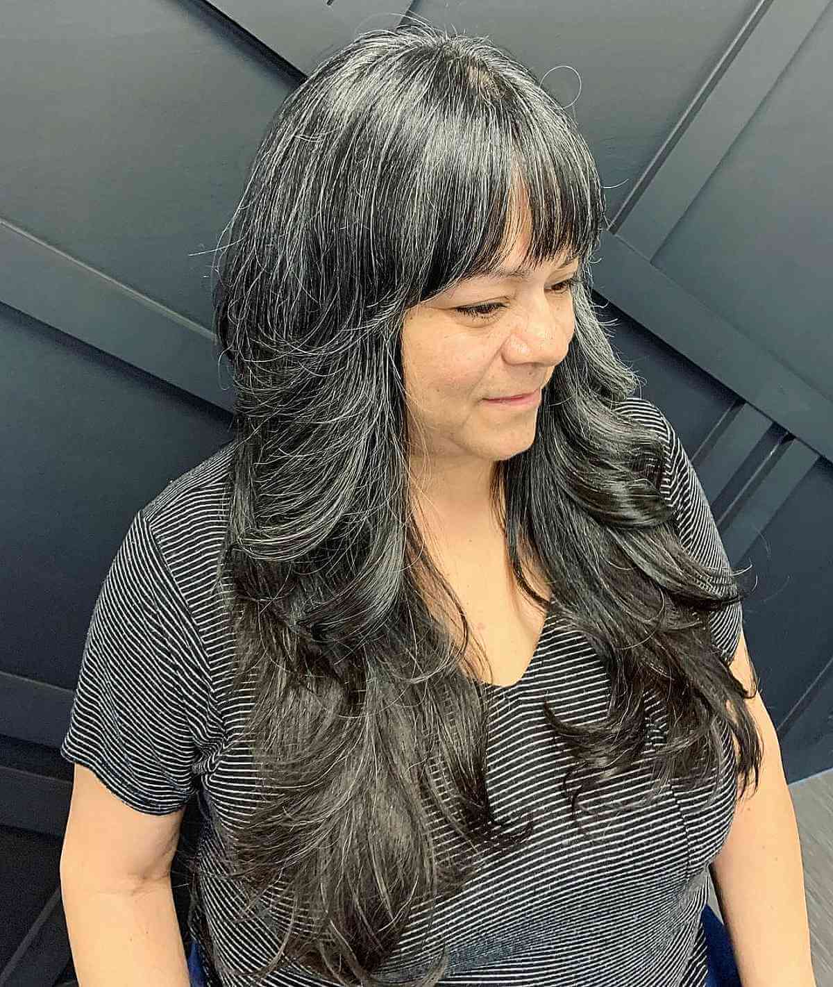32 Hair-Taming Long Shaggy Hairstyles for Women with Thick Hair