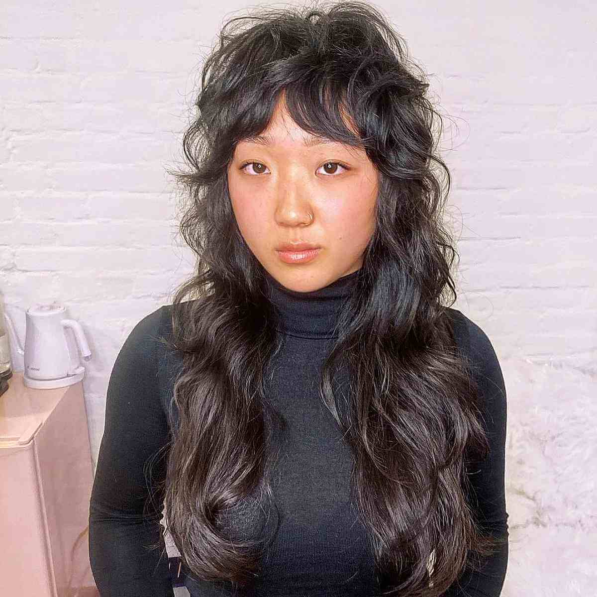 32 Hair-Taming Long Shaggy Hairstyles for Women with Thick Hair