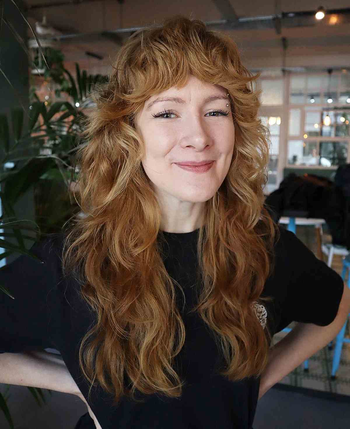 22 Ways to Pull Off Long Shags for Curly Hair