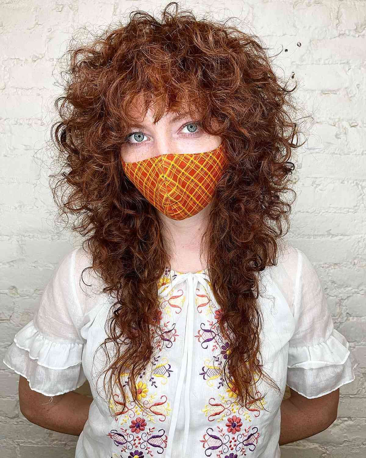 22 Ways to Pull Off Long Shags for Curly Hair